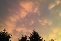 Mamatus Clouds at Sunset