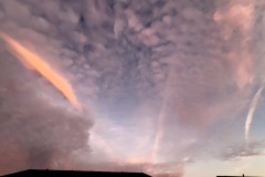 Pink Clouds and Roof Tops