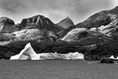 Iceberg and Mountains, Prince Kristian Sound